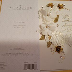 FREE  premium $13 Hallmark Anniversary Card with purchase of $68